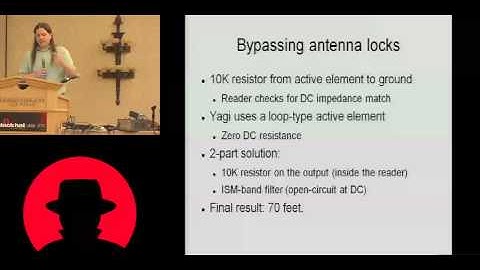 Blackhat 2010 - Extreme Range RFID Tracking - Chris Paget  - Part-01.avi