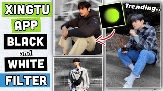 XINGTU APP FILTERS | HOW TO EDIT USING XINGTU APP | BLACK AND WHITE FILTER EDIT USING XINGTU APP 醒图 screenshot 3