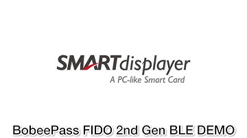 SDT BobeePass FIDO 2nd Gen BLE demo