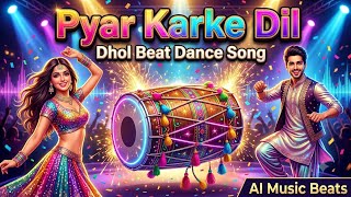 Pyar Karke Dil ❤️ | Romantic Dhol Beat Love Song 2026 | AI Music Beats