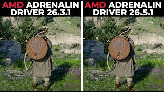 AMD Driver 26.5.1 vs 26.3.1 | Performance Test in 7 Games