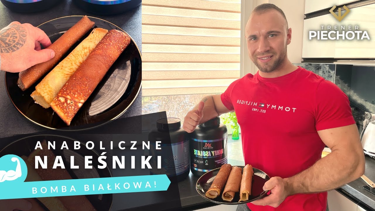 ANABOLICZNE NALEŚNIKI - bomba białkowa łatwe i smaczne