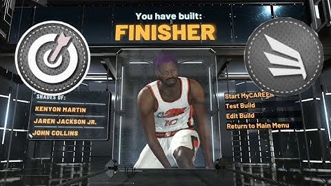 Shooting finisher best (Power forward build )