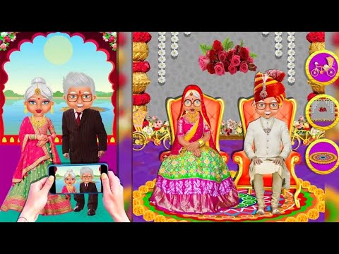 Indian Wedding Grandpa Love Marriage Game | @SR Kids Learnings | Indian Wedding Rituals | New Game