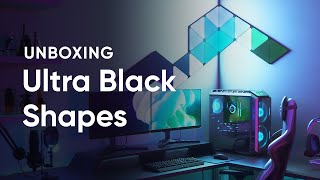 Unboxing Shapes Ultra Black Triangles | Nanoleaf