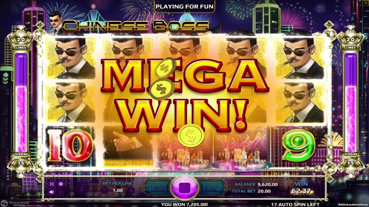 JOKER8889 ล็อต Chinese Boss โบนัสแตก7,000++ - YouTube