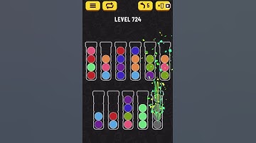 【Ball Sort Puzzle】Level.724