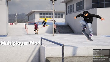 Checking Out SkaterXL Multiplayer Mod!