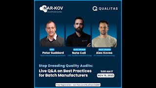 Quality Audit for Batch Manufacturing: Question and Answer Session
