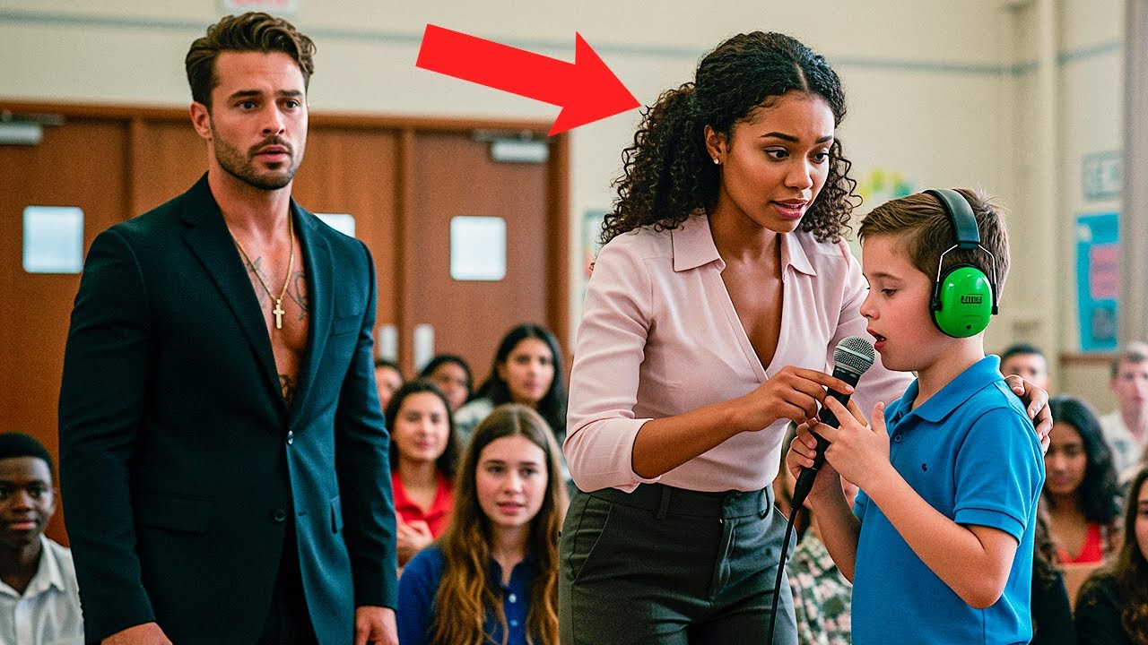 Everyone Laughed At The Mafia Boss's Mute Son Trying To Do A Speech—Until The Black Teacher Did This