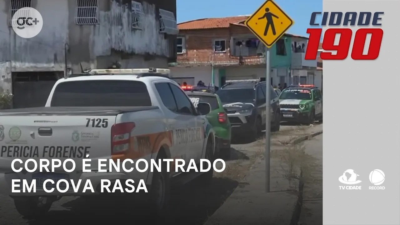 Corpo é encontrado em cova rasa agora em Fortaleza | Cidade 190