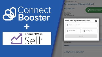 ConnectWise Sell to ConnectBooster Integration | Overview