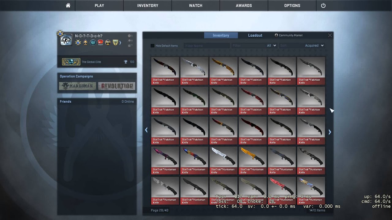 CS : GO - WTF Inventory - StatTrak™ Dragon Lore / StatTrak™ AK-47 Howl ...