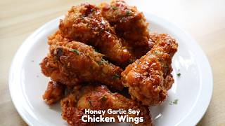Honey Garlic Soy Chicken Wings Recipe | Simple & Easy to Make!