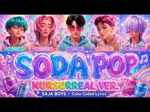 Cover Saja Boys - Soda Pop | Nursurreal Ver | (Color Coded Lyrics)