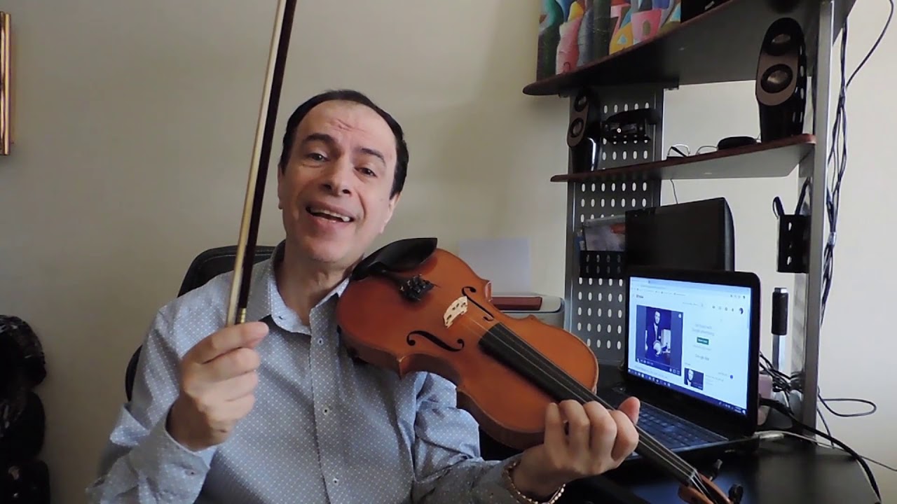 شرح يا مسافر وحدك  Violin Cover By Anwar Hariri