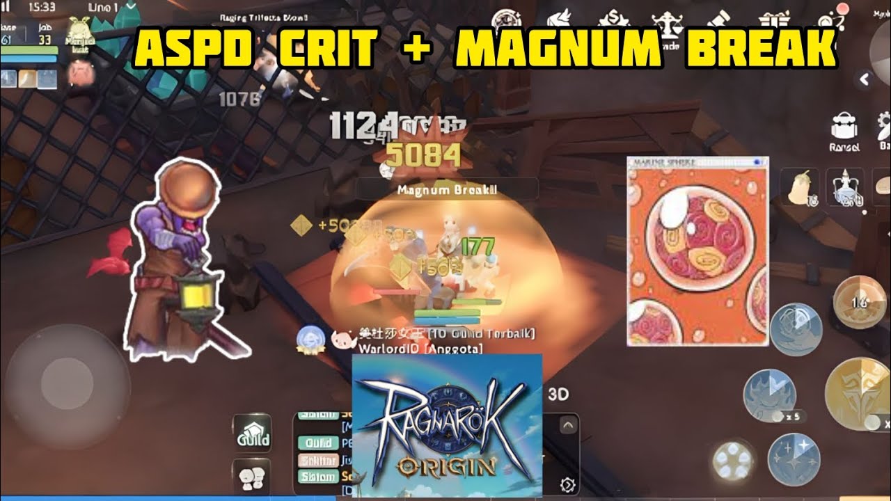 Monk Attack Speed Marine Sphere Card Ragnarok Origin