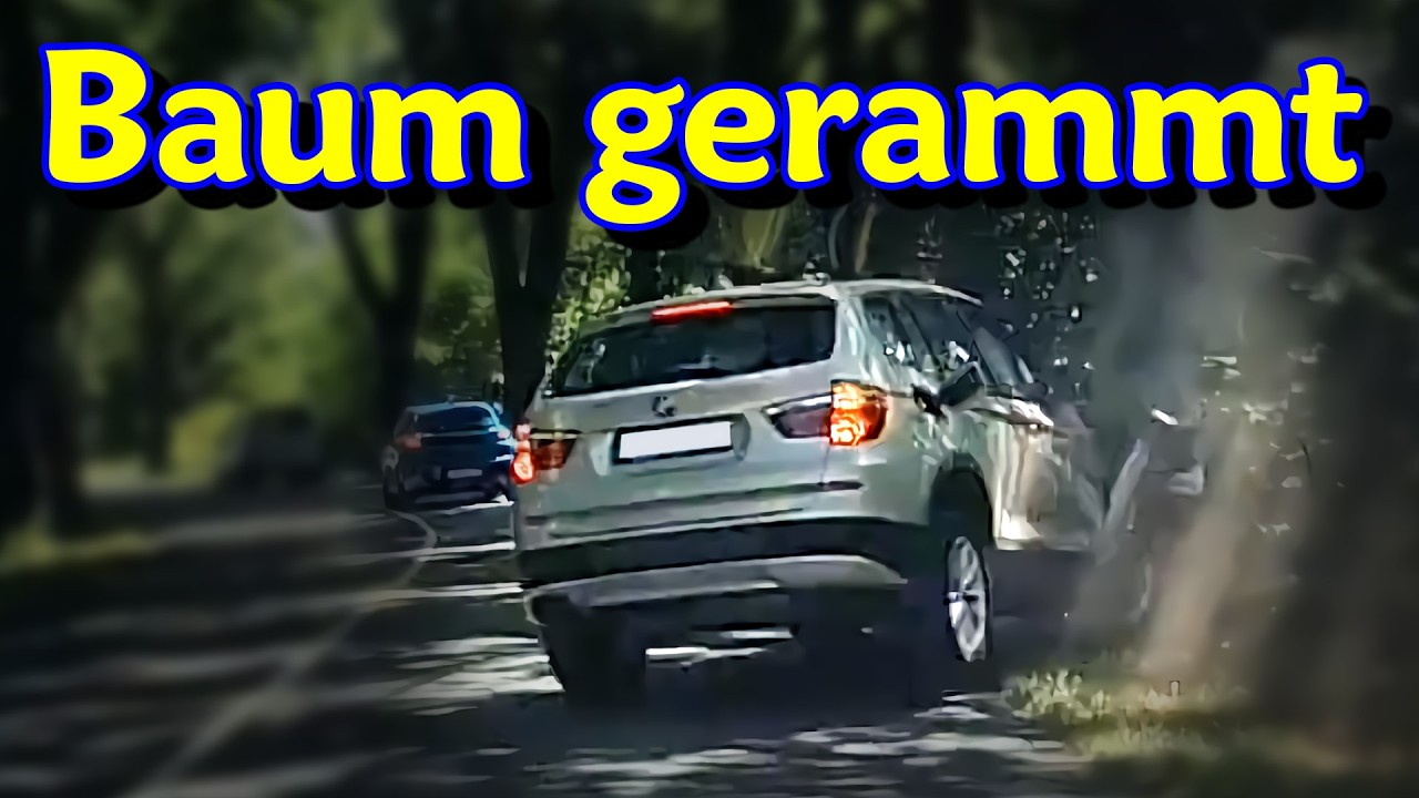 Baum gerammt, Unterlassene Hilfeleistung + Bewusstlosigkeit | DDG Dashcam Germany | Unfallfolge #16