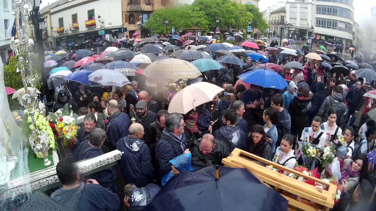 Llegada de la Virgen de las Viñas a Tomelloso