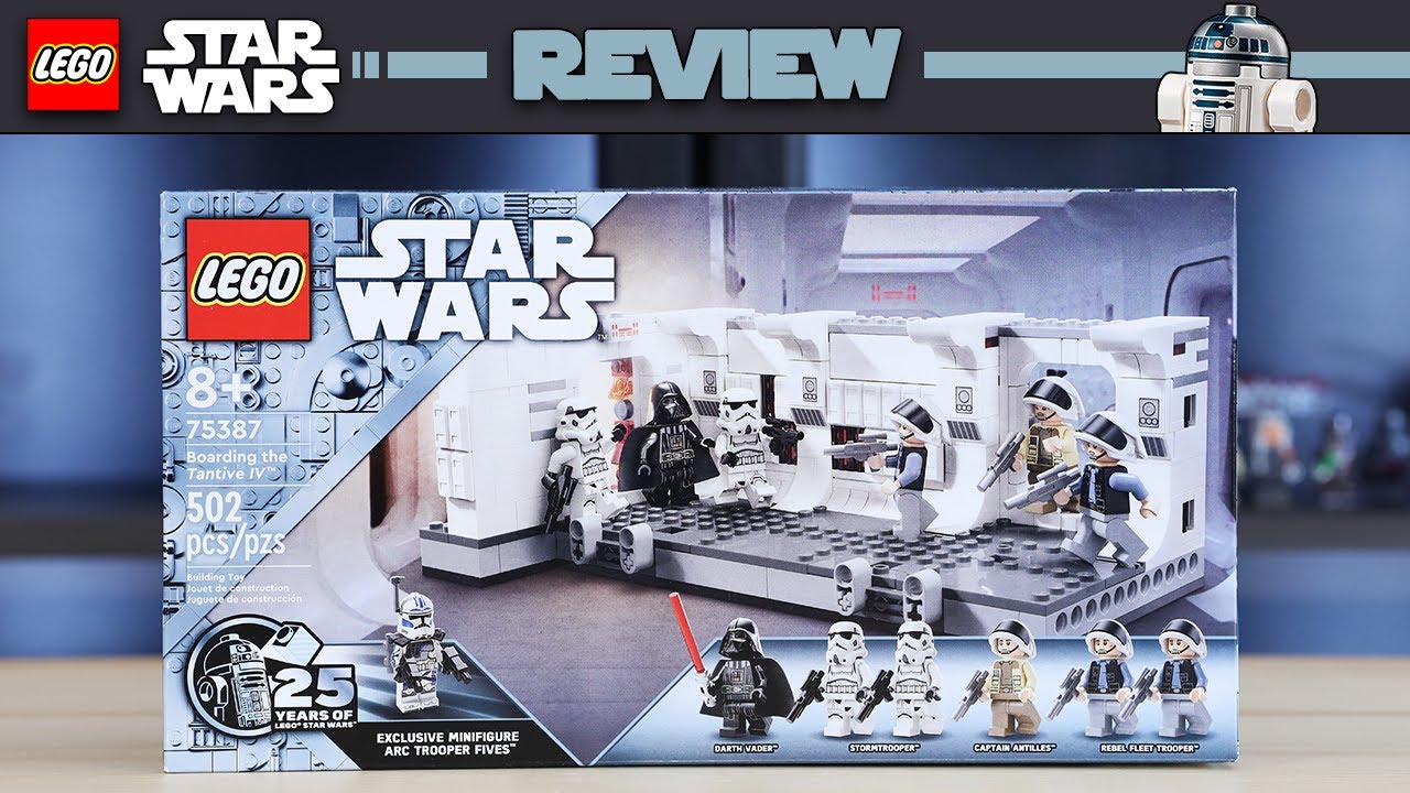 ドンパ LEGO Star Wars 25th Anniversary 75387 Boarding The Tantive IV