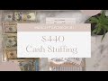 MARCH PAYCHECK #1 | $440 CASH STUFFING ENVELOPES