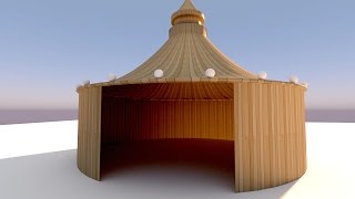 Blender 2.74 Çadır Texture Kaplama