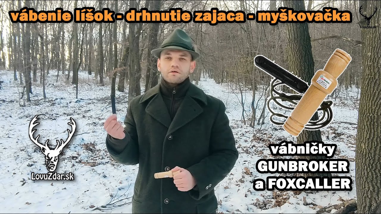 Vábnička GUNBROKER drhnutie zajaca a FOXCALLER myškovačka | vábenie líšok | škola, manuál, návod #4