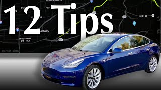 12 Must know navigation tips for Tesla model 3 and y | Tesla how to #16