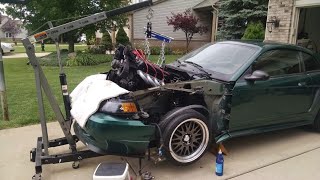 How to 351W/302 (5.8L/5.0L) SBF Engine Swap a SN95 New Edge Mustang, Build Break Down Episode 2