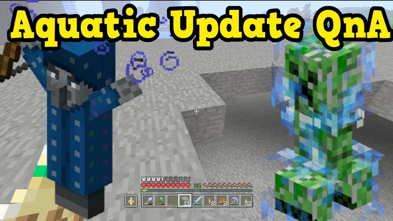 Minecraft 1.13 Illusioner & Aquatic Update's Best Feature 