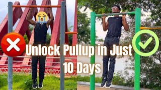 Easy Way To Learn Pullup In 10 Days Calisthenics Series Day -3 தமழ