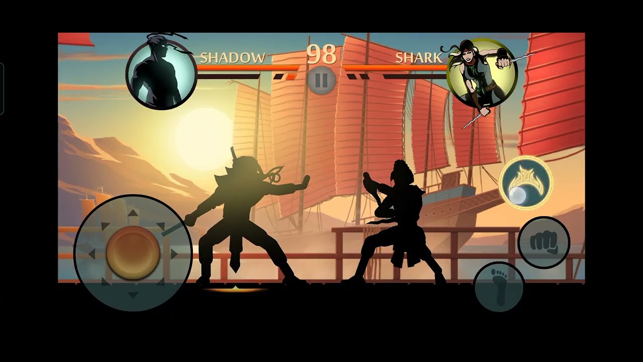 Shadow Vs Shark|Shadow Fight 2|@SuperMGamerz0fficial