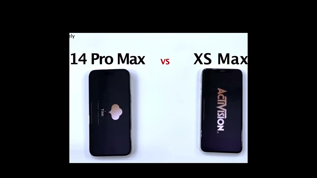 IPHONE 14 PRO VS IPHONE XS MAX SPEED TEST #