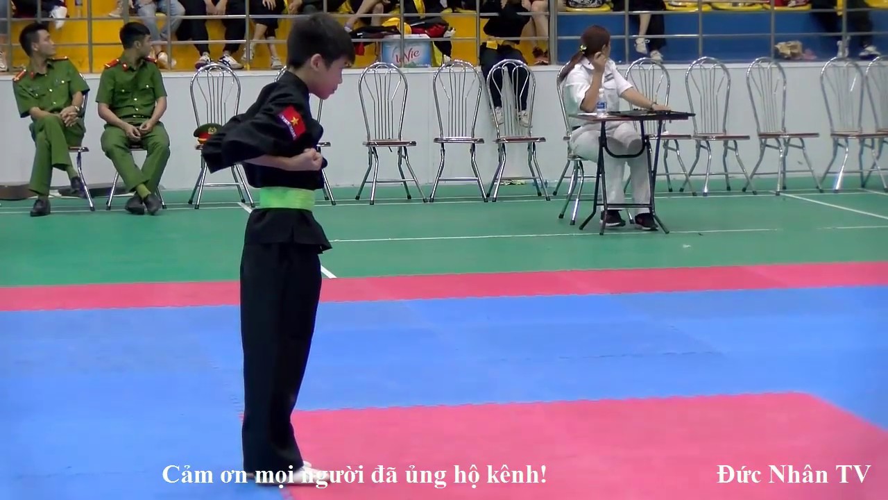 Tiết mục Lão hổ thượng sơn cực hay tại giải võ thuật cổ truyền Hà Nội hè 2019