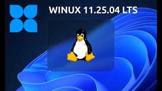 Winux Operating System windows Linux 112504 Lts Noble