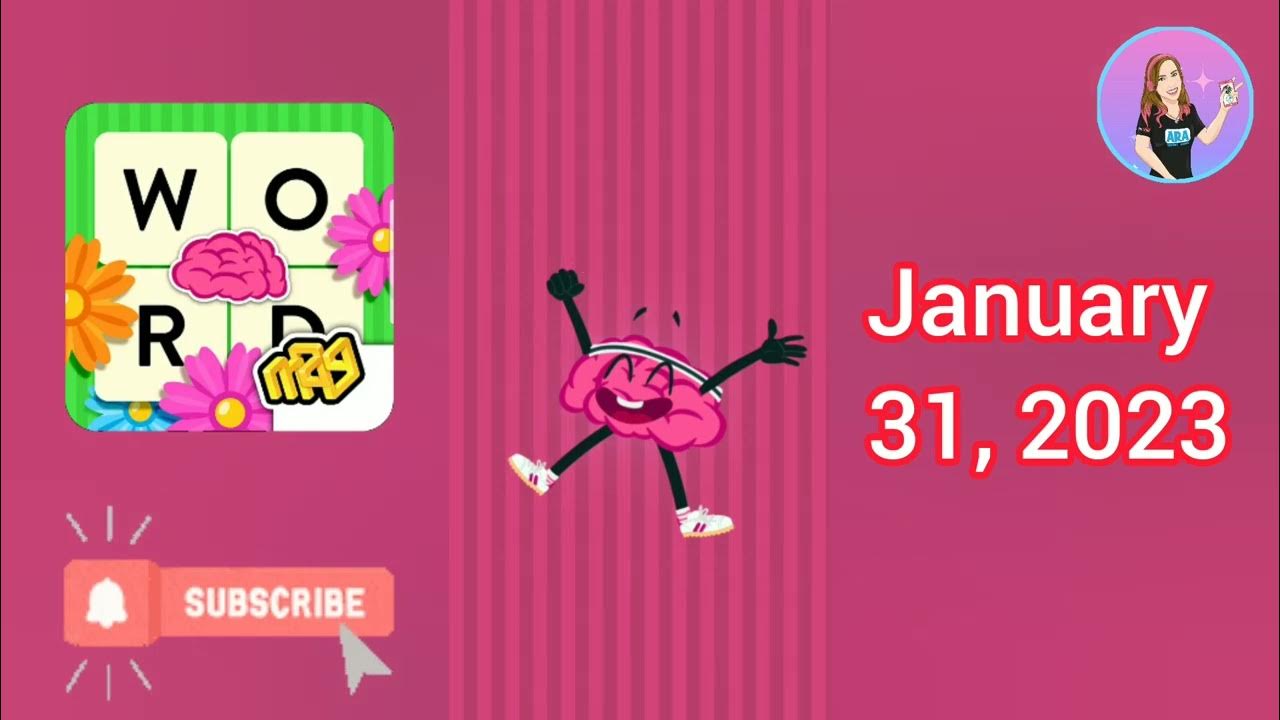 WordBrain Valentine’s Day Event January 31, 2023 Answers YouTube