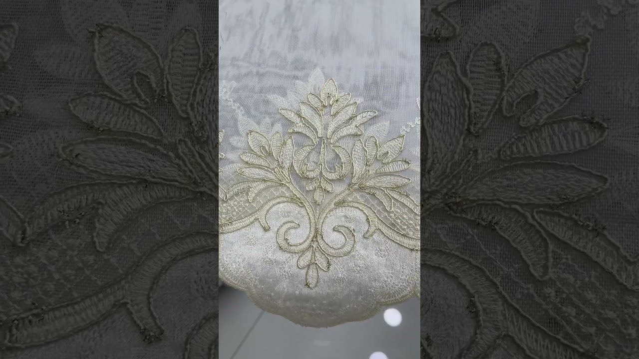 🌺 Modern & Stylish: Floral Embroidered Curtain Designs 🌺 