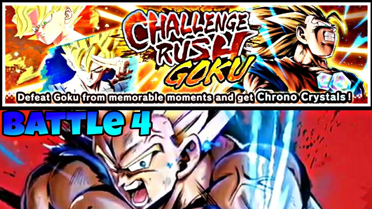 Challenge Rush Goku - Battle 4 - Dragon Ball Legends | DBLegends