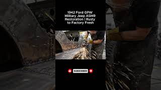 1942 Ford GPW Military Jeep ASMR Restoration
