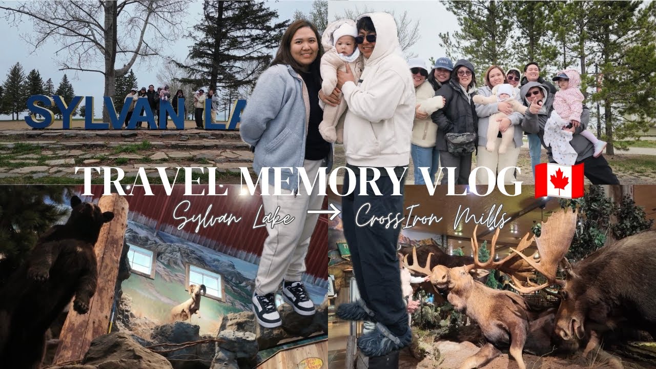Day 1 | Canada Road Trip Vlog 🇨🇦 Sylvan Lake, CrossIron Mills & Airdrie 🤍