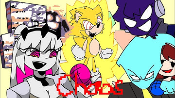 Chaos but everyone sings it Friday Night Funkin animation