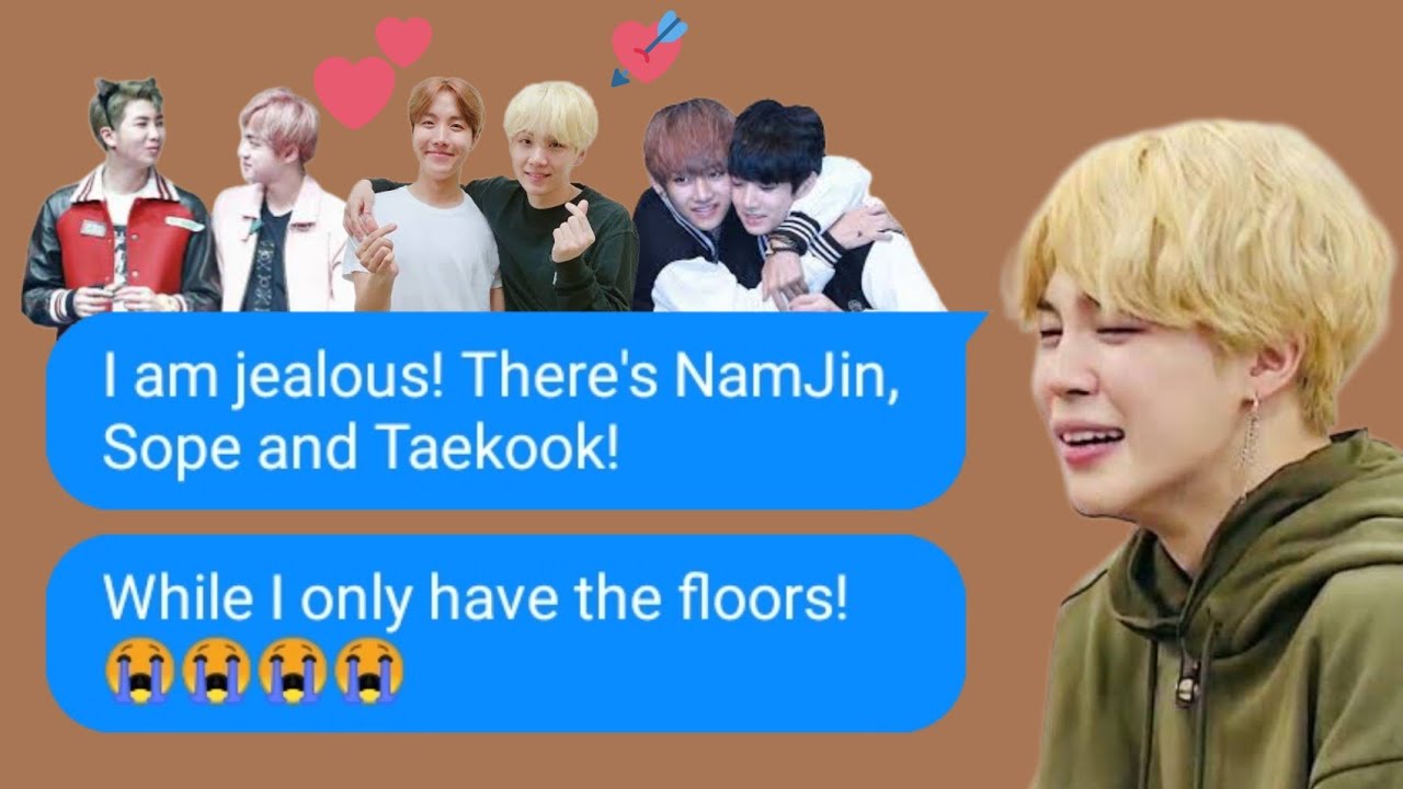 bts texts - when jimin is jealous