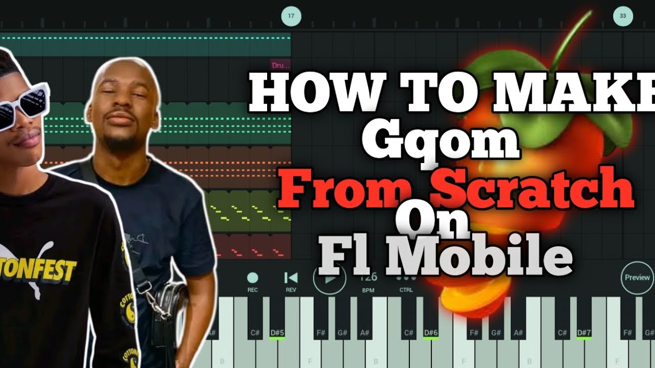 How To Make Gqom From Scratch On Fl Studio Mobile - YouTube