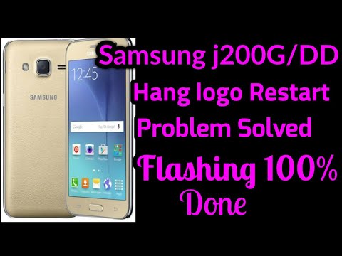 samsung-j200g/dd-hang-logo-restart-problem-solved-flashing-100%-done-|-samsung-j200g-flashing-done
