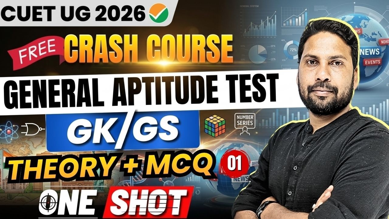 CUET GAT One Shot Revision - 1 | CUET 2026 General Aptitude Test ...