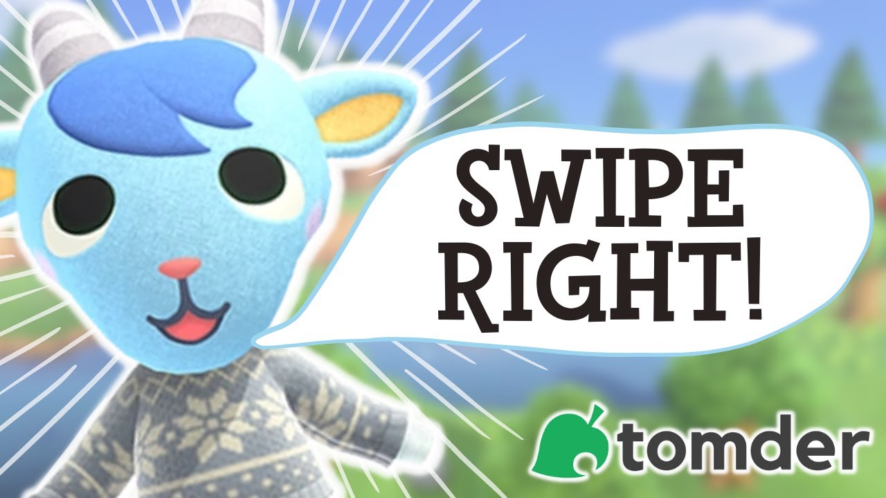 I made tinder in ACNH to find my perfect villager! YouTube