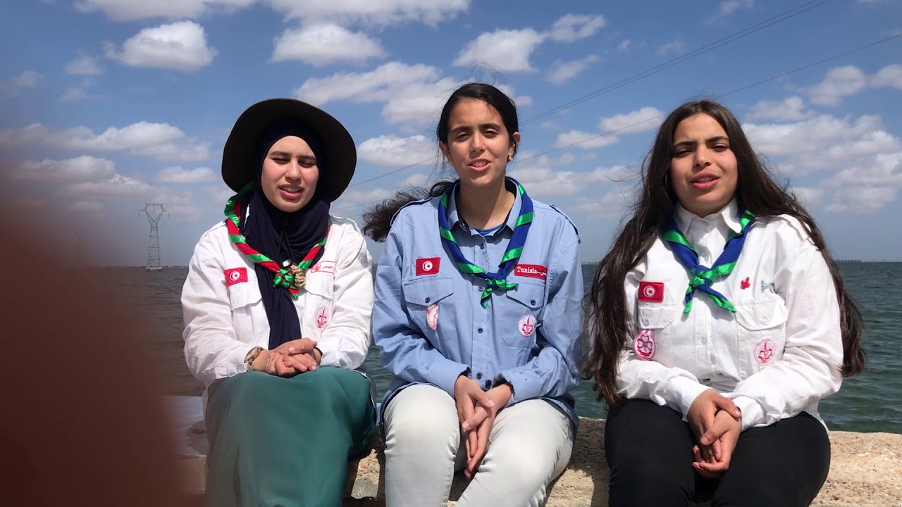 SCOUTS Zarzis  النشيد الرسمي للمرشدات