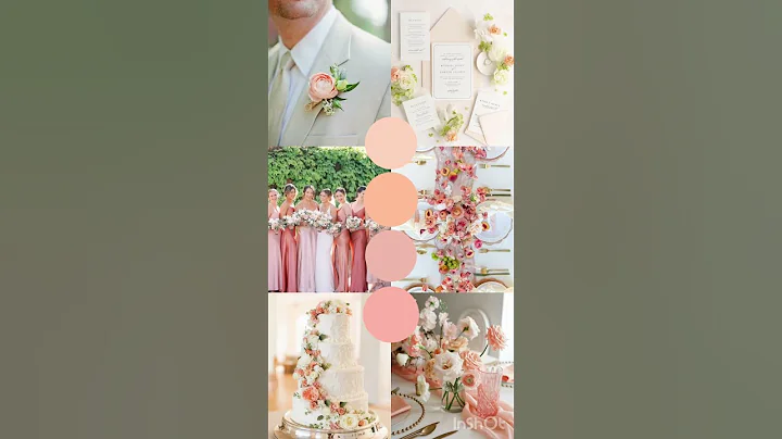 🌟 Wedding Color Palette Trends for 2025 🌟 #bookingnow #flowers #brideandgroom