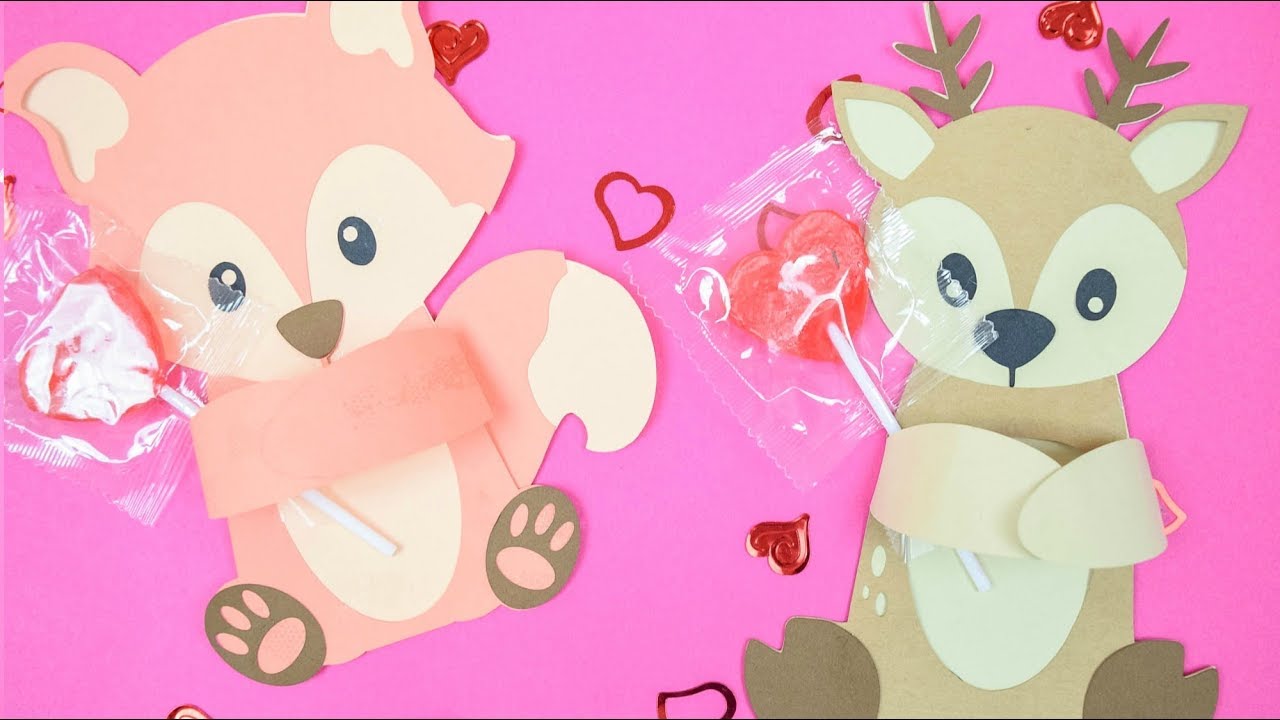 DIY Woodland Animal Valentine Candy Hugger Favors YouTube diy-woodland-animal-valentine-candy-hugger-favors-youtube