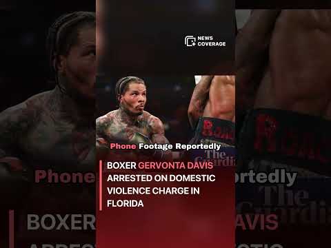Tank Davis: Boxer Gervonta Davis Arrested on Domestic Violence Charge in Florida #crime #law #crisis